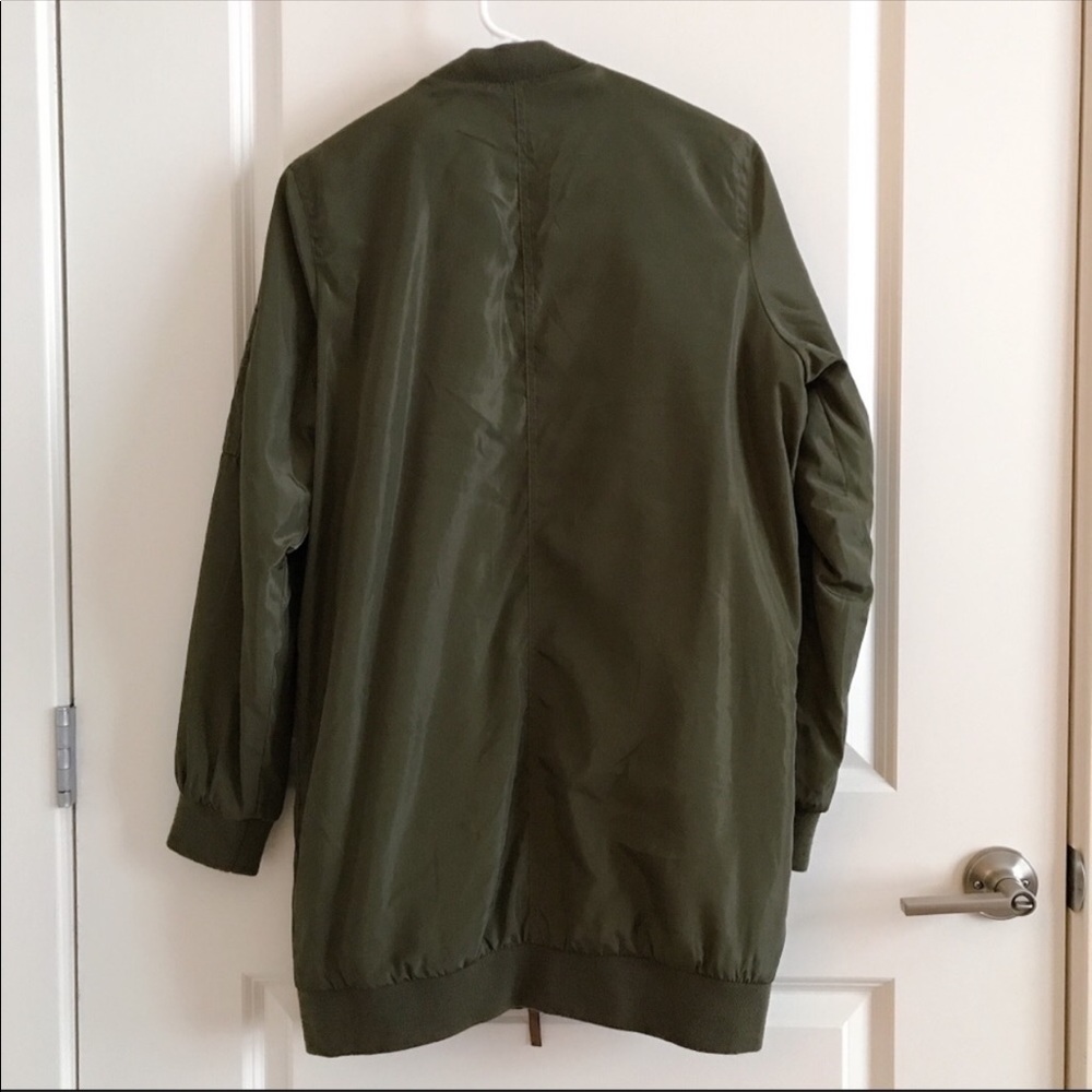 Atmosphere Long Bomber Jacket - image 4